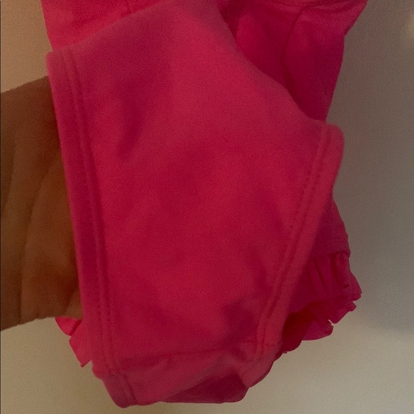 Pink Ruffled One-Piece Swimsuit - Picture 8 of 14